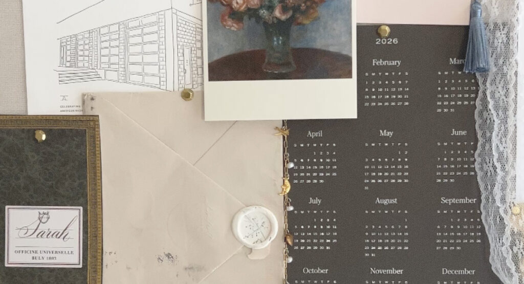 Studio Woolgather blog image 2, the art of the moodboard 