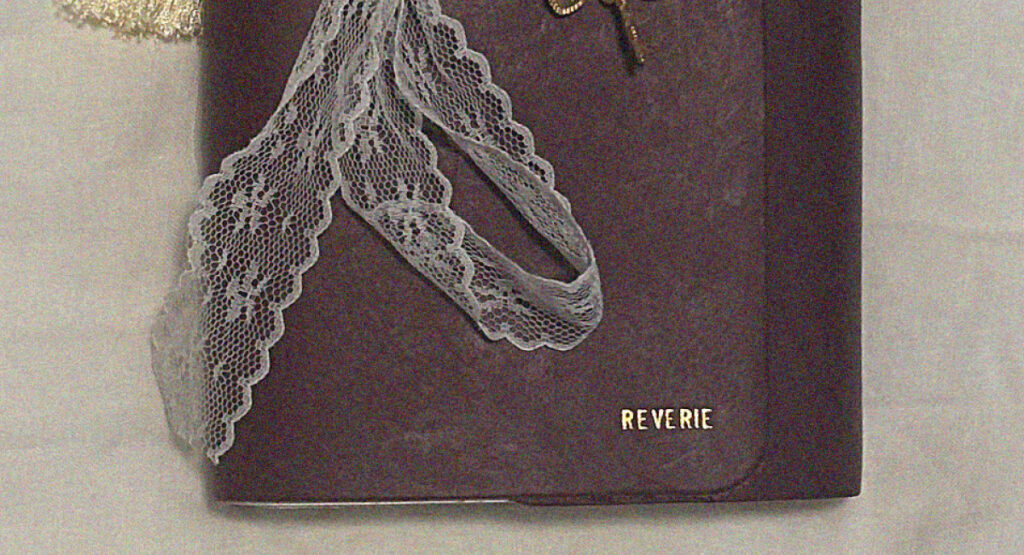 blog inline image Louise Carmen foil-stamped "Reverie"