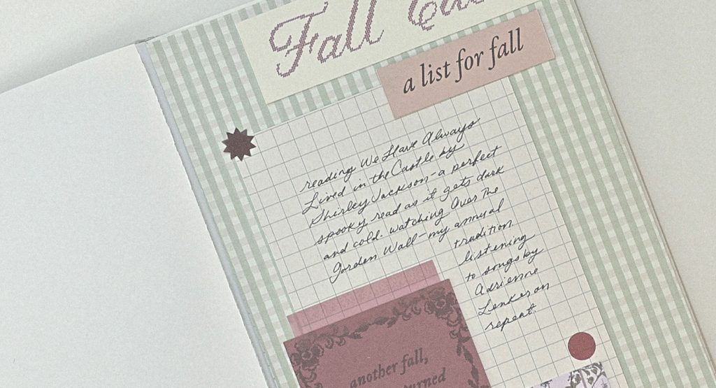 Blog in line image fall edit journal kit